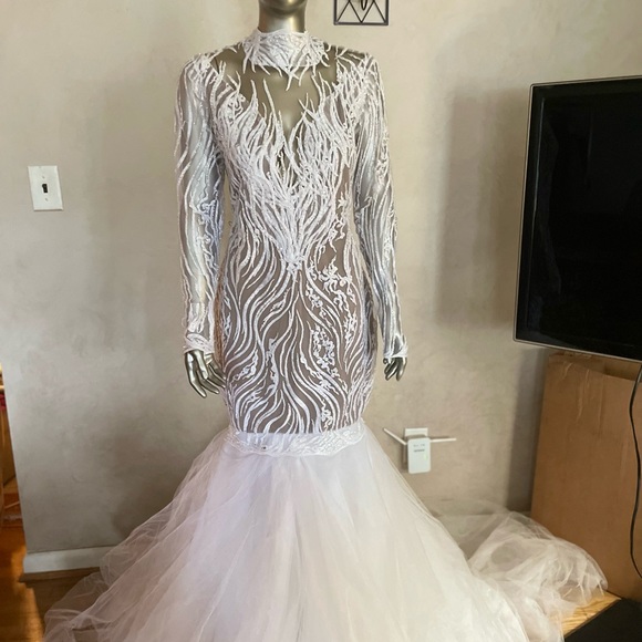 Dresses One Of A Kind Beautifully Crafted Wedding Dress Poshmark